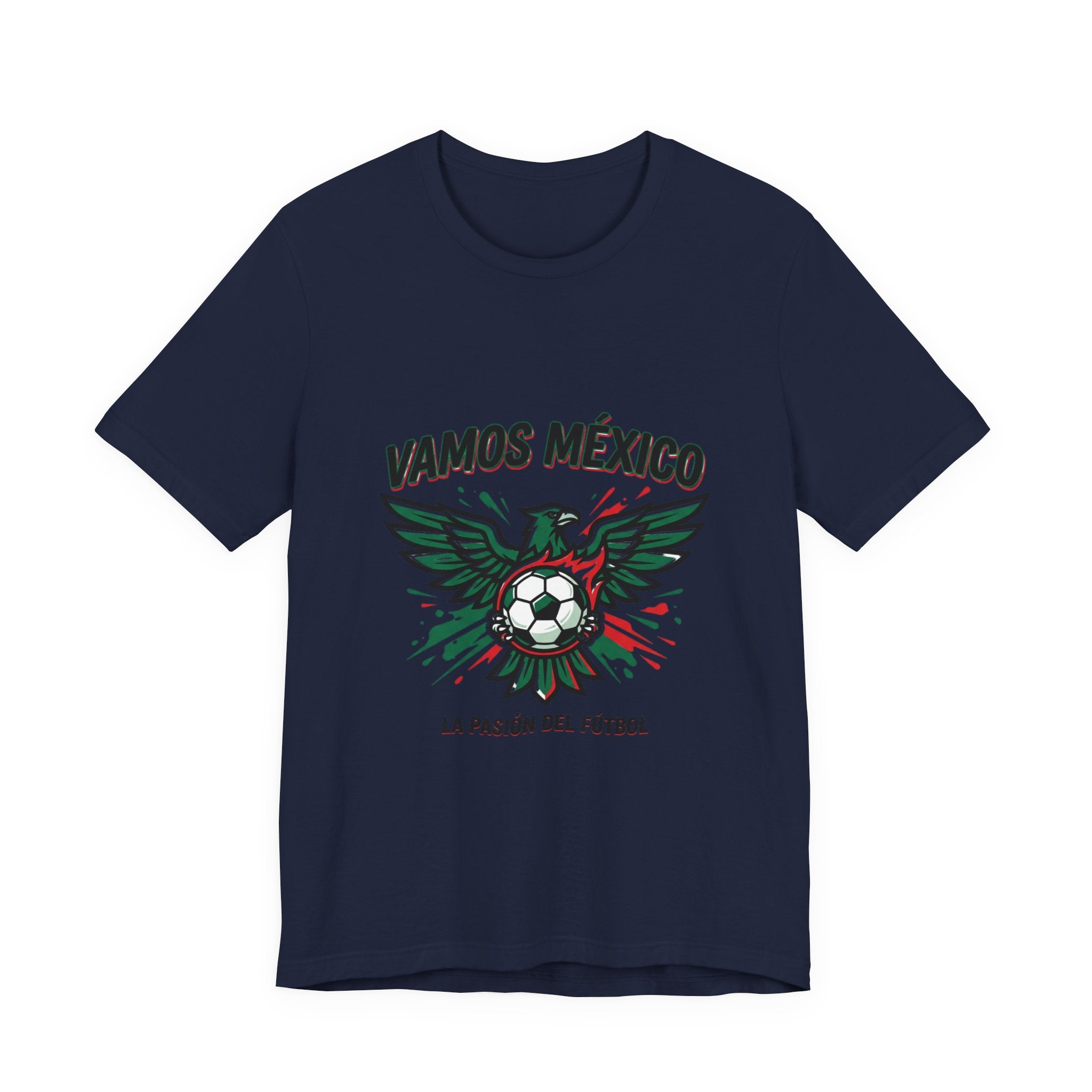 Vamos Mexico Soccer T-Shirt | Country Pride, Retro Soccer Championship Season