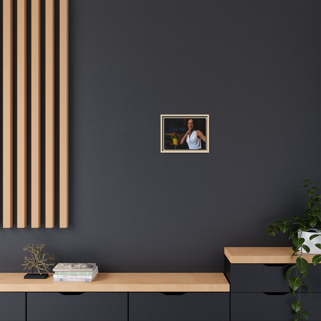 Framed Matte Canvas  — 12" x 9" Horizontal