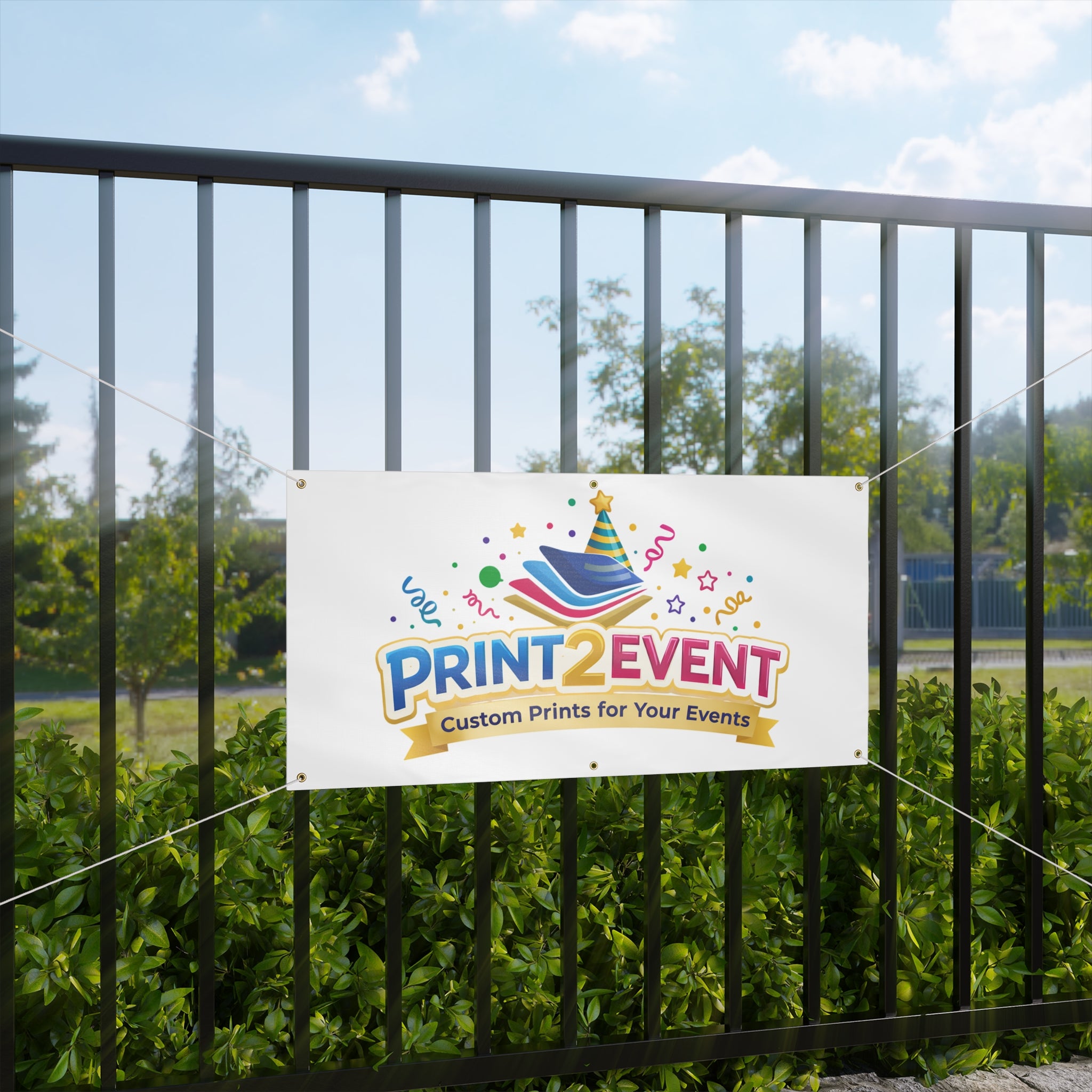 DIY Vinyl Banner — Custom Logo Banner Promotional Banner