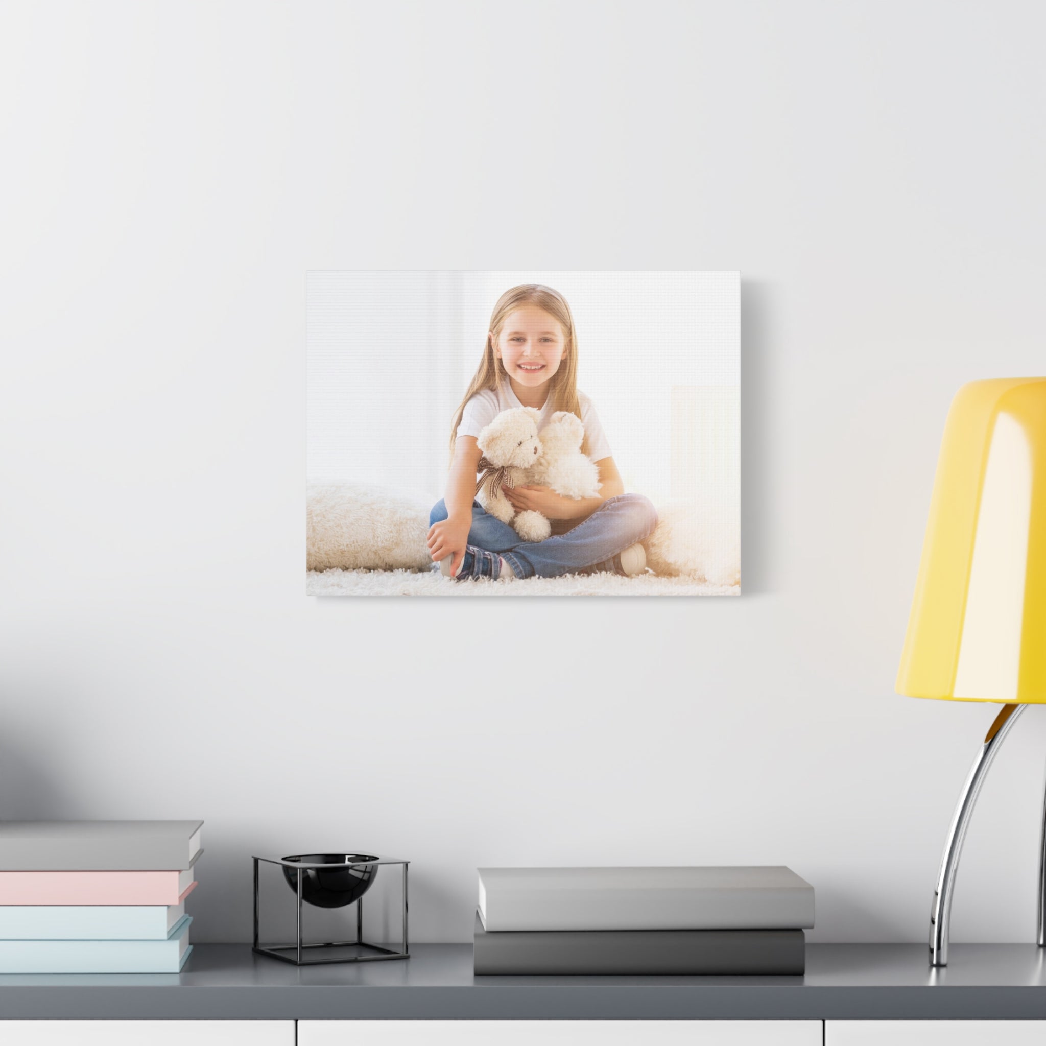 Matte Canvas Photo Print — Custom Portrait  16" X 12" Horizontal